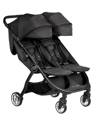 0.1 - Carrinho Duplo Baby Jogger City Mini 2 Black ATÉ 14kg POR ASSENTO