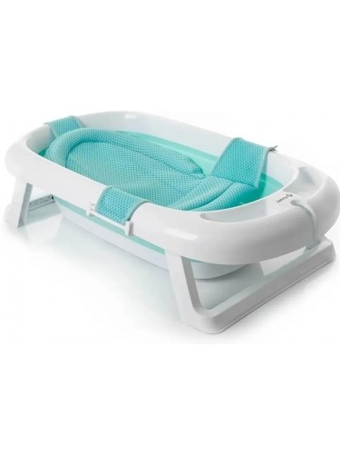 Banheira Bebe Dobrável Comfy Safe Safety 1st Azul