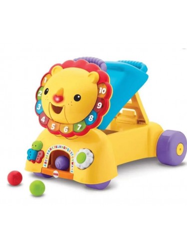 Andador Leãozinho Fisher Price com sons e música