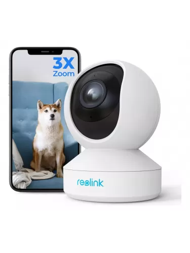 Babá Eletrônica/Câmera De Segurança Reolink E1 Zoom 5mp Super Hd Wifi Com Pt