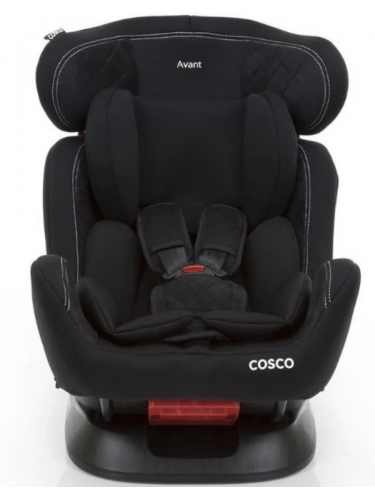 Cadeira preta Infantil 0 a 25kg Para Carro Cosco Avant