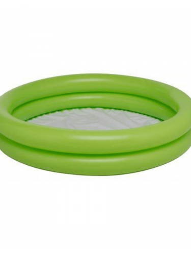 COMPRE - Piscina Banheira Inflável Infantil 28 Litros Mor VERDE