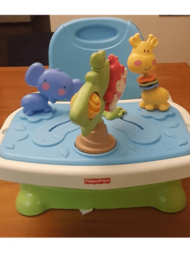 ALUGUEL - Cadeirinha De Alimentação Amigos Da Floresta Fisher Price