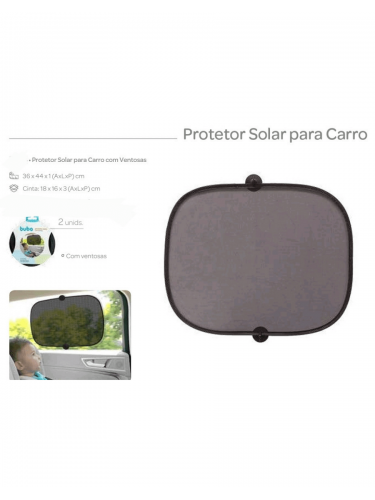 COMPRA - Protetor Solar para Carro com Ventosa 2 unidades