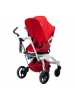 0 - Carrinho baby tradicional e com bebê conforto Orbit Baby 360 graus, até 18kg